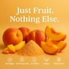 Confect Peach Fruit Powder | Pure & Natural Fruit Powder for Smoothies, Baking, Beverages, Juices, Tea & DIY Recipes | Vegan, Gluten-Free, No Added Sugar  50 Gms (50g) view 2