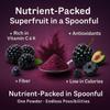 Confect Blackberry Powder | Pure & Natural Fruit Powder for Smoothies, Baking, Beverages, Juices, Tea & DIY Recipes | Vegan, Gluten-Free, No Added Sugar -50g (50g) view 4