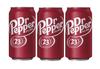 Dr.Pepper Original Flavor Soft Drinks, 23 Flavour Blend - Bold & Refreshing Taste 330ml Each Pack of 3 (USA) view 1