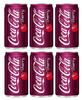 Coca colas Cherry Soft Drink - The Perfect Fusion of Classic Coke Flavor With A Bold Cherry Twist Each 330ml Pack of 6 (Imported) view 1