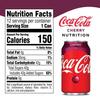 Coca colas Cherry Soft Drink - The Perfect Fusion of Classic Coke Flavor With A Bold Cherry Twist Each 330ml Pack of 6 (Imported) view 2