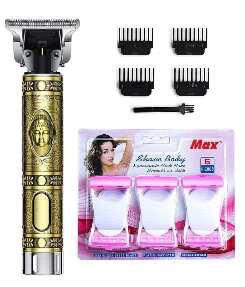 Hair Trimmer,Electric Shaving Machine,Adjustable Blade Clipper,trimmer for men,Body Trimmer,Trimmer Men Get Beard,Trimmers for man,Professional Shaver For Men With Women razor Free ( Buy 1 Get 1 Free ) Trending Combo