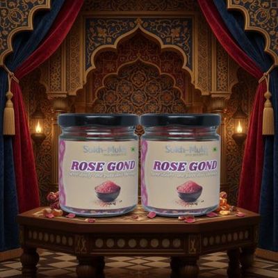 ROSE GOND I Homemade by SukhMukh I Healthy - Refreshment I Mukhwas I Mouth Freshener I Pack of 1, 2, 3 & 4-100gms (2)