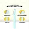 Bloom by Bold Care Face Razor for Women | Eyebrow, Upper Lip & Facial Hair Removal | Painless & Gentle Dermaplaning Tool | Pack of 3 | For Smooth, Glowing Skin view 3