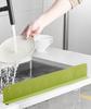 Multifunctional Silicone Kitchen Sink Splash Guard, Water Barrier Protection, Dishwasher Safe, Anti-Splash Baffle for Washbasin (40 cm, Pack of 1) view 1