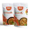 Nuick Ready to Eat Dal Makhani and Mixed Veg Combo | Freeze Dried Instant Meal | Healthy, Tasty and Convenient | Preservatives Free, No Added Sugar | Pack of 2 (rehydrated wt: 560g) view 1