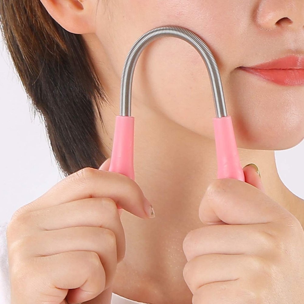 B2 HANDICRAFT Woman Epilator Manual Facial Hair Remover Stick Face Body Hair Remover Epilators Hair Cleaning Remove Cleanser Beauty Tools (Medium, 2, count)