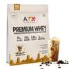 ATX Nutrition Premium Whey Protein Powder Isolate + Concentrate + Hydrolyzed Caf Mocha 525g - 15 Sachets | 24g Protein, 5.6g BCAA, 2.57g Leucine | Hydrolysate Blend with Ayurvedic Extracts & DigeZyme view 1