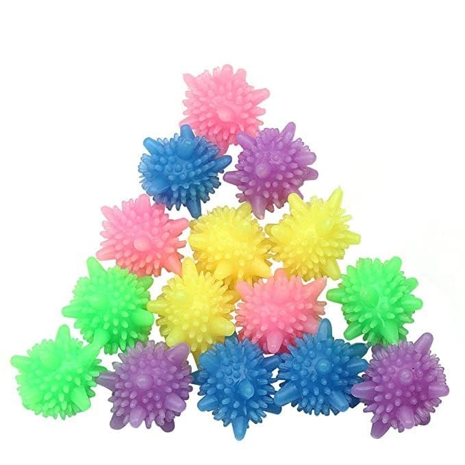 Laundry Balls for Washing Machine | Reusable Eco-Friendly Fabric Softener Dryer Balls | Reduces Lint & Wrinkles | Non-Toxic Cleaning Ball for Clothes, Plant use, Pets Pack of 10