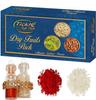Bhai Dooj Gift for Brother - Dry Fruit Pack with Badam, Kaju, Kishmish Box 300gms, Glass Bottle of Roli, Chawal for Brother Bhaiya Tikka & Personal Message view 1
