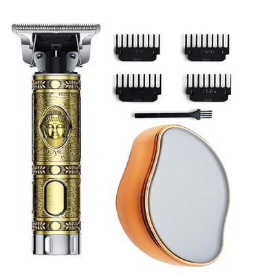 Beard Rechargeable Trimmer for Men, Body, Face, Head, Beard, Under Arm, Pubic Hair Grooming Kit, Private Part Shaving all in one Electric Shaver With Crystal Hair Remover (COMBO OFFER)