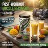 Getmymettle VegPro Vegan Protein Powder, High Protein, Pea Protein, Low Carbohydrate, Gluten Free, Non-GMO, 600g, Sunshine Mango (Sunshine Mango) view 2
