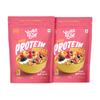 Yogabar Daily Protein Muesli 400g, Pack of 2 | No Refined Sugar | High Fibre | Rich in Omega-3 | Protein Source | Breakfast Cereal | Veg view 1