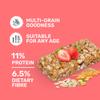 Mom's Secret Multigrain Cereal Bars | Strawberry Fruit | High Protein and Fiber | Wholesome On-the-Go Energy Snack for School Office Travel | 20 Grams (Pack of 15) view 4