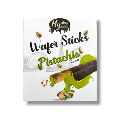 My Chocolate Wafer Sticks with Pistachio Cream Filling 200g Imported