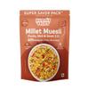 Yummy Valley Millet Muesli Fruit, Nut & Seed 2.0 | 80% Multigrain with Sorghum, Fruits, Almonds & Seeds | No Refined Sugar | Jaggery Sweetened | High Fibre & Protein | 750g view 1