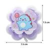 Kids Travel Paper Soap, Flower-Shaped Container, Paper Soap Disposable Mini Soap Bottle, Scented Soap Bath Sheets Flakes Portable Flower Tube Petals, Flower Shape Bottle For Travelling, Hand Washing Sheets view 2