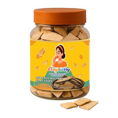 Clayburry Edible Roasted Clay (pack of 1)| Bhutdo | khane vali Mitti| roast mulatani mitti |Butter Soil Manure | Roasted nakumatt