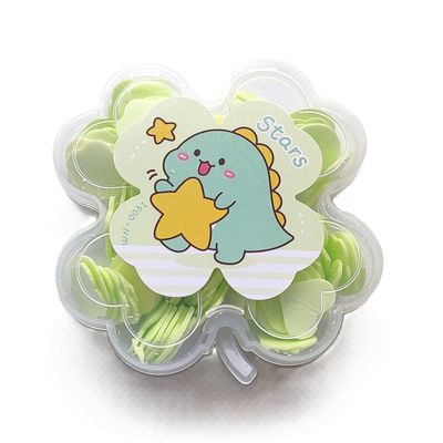 Kids Travel Paper Soap, Flower-Shaped Container, Paper Soap Disposable Mini Soap Bottle, Scented Soap Bath Sheets Flakes Portable Flower Tube Petals, Flower Shape Bottle For Travelling, Hand Washing Sheets (2, Green)