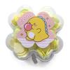 Kids Travel Paper Soap, Flower-Shaped Container, Paper Soap Disposable Mini Soap Bottle, Scented Soap Bath Sheets Flakes Portable Flower Tube Petals, Flower Shape Bottle For Travelling, Hand Washing Sheets (2, Yellow) view 1
