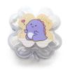 Kids Travel Paper Soap, Flower-Shaped Container, Paper Soap Disposable Mini Soap Bottle, Scented Soap Bath Sheets Flakes Portable Flower Tube Petals, Flower Shape Bottle For Travelling, Hand Washing Sheets (1, White) view 1