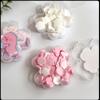 Kids Travel Paper Soap, Flower-Shaped Container, Paper Soap Disposable Mini Soap Bottle, Scented Soap Bath Sheets Flakes Portable Flower Tube Petals, Flower Shape Bottle For Travelling, Hand Washing Sheets (1, White) view 4