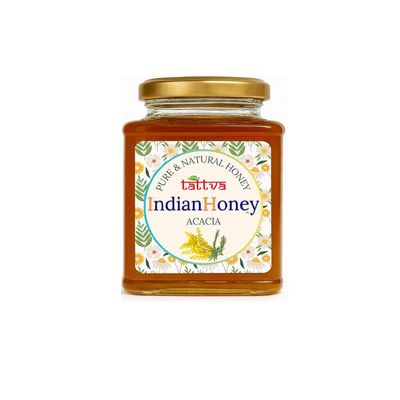 Acacia Honey (230g) | IndianHoney | RAW | Unprocessed | Tattva