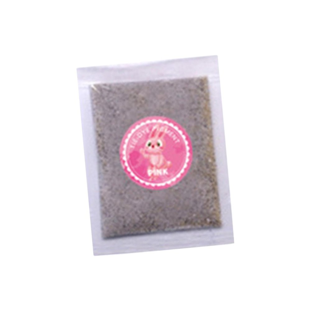 FABLOFT Tie Dye Powder Pigment for Tie Dyeing 10g DIY Permanent Color Powder Packets Rose Red