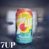 7ups Tropical Flavor Soda  Cool & Refreshing Fruit Taste | Caffeine Free Sparkling Drink, (Pack Of 3) 355ml (USA) view 4