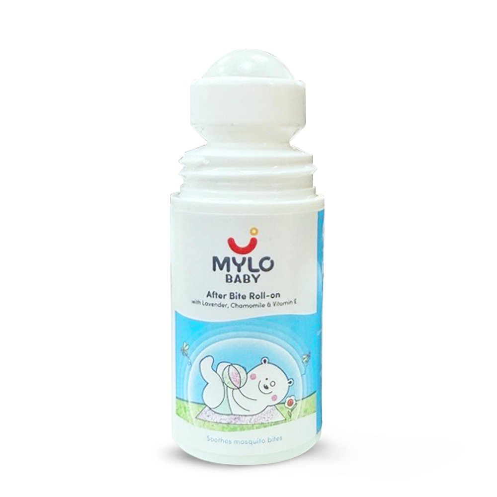 Mylo Baby After Bite Roll-On (40 ml) | Natural Insect Bite Relief for Babies | With Lavender, Chamomile & Vitamin E | Instant Soothing Care | Safe and Gentle