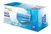 Diligent- We Care For your Life 3-Ply Face Mask | Disposable Protective Non-Woven | Surgical Pollution Mask with Nose Pin & Soft Earloops | Skin-Friendly (Blue, 50) view 1