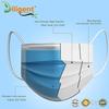 Diligent- We Care For your Life 3-Ply Face Mask | Disposable Protective Non-Woven | Surgical Pollution Mask with Nose Pin & Soft Earloops | Skin-Friendly (Blue, 50) view 4
