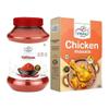 VISHU FOOD Combo Pack of Tikhalal Red Chilli Powder - 500g & Chicken Powder - 50g | Handpicked Indian Spices, Rich in Traditional Indian Taste, Aroma and Authentic Flavour|Ideal for Everyday Cooking view 1