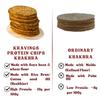 Kravings Roasted Pudina Protein Khakhra Made With Soyabean Flour, 19g Protein per 100g, Plant Protein & Roasted Not Fried, No Palm Oil, Zero Trans Fat, & Cholesterol (Pudina, Pack of 3 & 100g Each) view 3