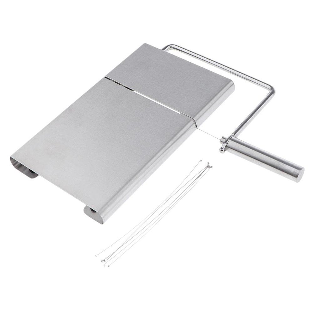 MERISHOPP Stainless Steel Soap Mold Cutter Soap Making Cutting Tool Candle Loaf Cutter