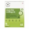 Wellbeing Nutrition Matcha Collagen for Skin Radiance| Korean Marine Collagen Peptides & Japanese Organic Matcha Green tea for Immunity, Gut Health, Hair, Skin & Nails| Pack of 15 view 1