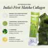 Wellbeing Nutrition Matcha Collagen for Skin Radiance| Korean Marine Collagen Peptides & Japanese Organic Matcha Green tea for Immunity, Gut Health, Hair, Skin & Nails| Pack of 15 view 2
