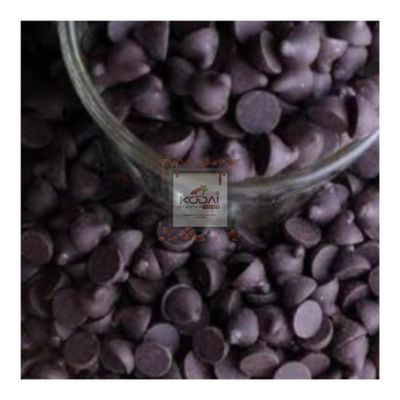 KODAI CHOCOLATE FACTORY Dark Chocolate Chips | Rich & Smooth Dark Chocolate Bits | for Baking, Desserts, Snacks & Gourmet Treats | 500G