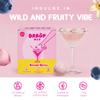 Drrop Mix Brunei Berry Beverage Drink | Guilt-Free, Low Sugar Drink Mix (Less than 5g) | Wild and Fruity Flavor | No Artificial Colors & Preservatives view 2