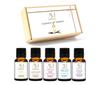 Aadi Mool Jasmine, Sandalwood, Rose, Ylang Ylang & Lavender Essential Oils for Diffuser, Aromatherapy & DIY Blends Pack Of 5-15ML view 1