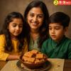 SK & SK SWEETS Jaggery Coconut Burfi | Coconut Barfi Sweet | Indian Mithai | Jaggery Barfi | Burfi Sweets | nariyal mittai,kobri mittai,thenga mithai (15 Packs) view 3