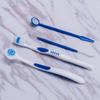 Professional Oral Care Kit, 5-Piece Dental Cleaning Set with Mirror, Scaler, Toothbrush, Red and White view 4