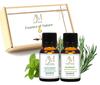 Aadi Mool Peppermint & Rosemary Essential Oil for Hair, Skin & Diffuser Pack Of 2-15ML view 2