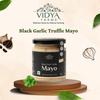 Vidya Farms Black Garlic Truffle Mayo | Gourmet Flavored Mayonnaise with Rich Umami & Truffle Aroma | Perfect Dip, Spread & Dressing | No Preservatives, Vegetarian view 3