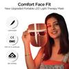 3-in-1 USB Rechargeable LED Face Mask Red, Blue & Yellow Light Therapy Anti-Acne & Anti-Ageing Skin Rejuvenation for Clear, Glowing Skin. view 4
