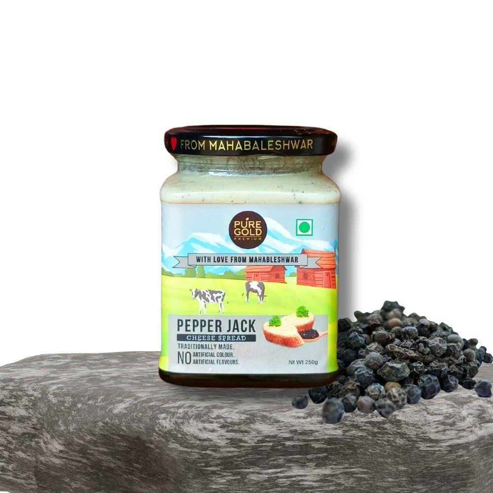 Pure Berry's Pepper Jack Cheese Spread (250gm)