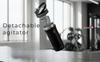 AGIS Premium Blender King Gym Shaker Bottles for Protein Shake, Gym Bottles for Men & womens Protein Shaker Bottle for Gym Shaker Bottles for Gym Bottle Shaker Steel Shaker Bottle 700 ML (Black) view 3