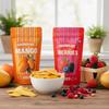 Krunchify Freeze Dried Fruit Mango & Mixed Berries Combo Pack | Healthy Snacks for Kids and Adults | 100% Natural Fruits, Vegan & Gluten Free | 12 Months Shelf Life | No Added Sugar, No Preservatives | Perfect For Gifting & Travelling | Serving - 16g view 4