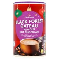 Morrisons Black Forest Gateau Flavour Hot Chocolate 300g