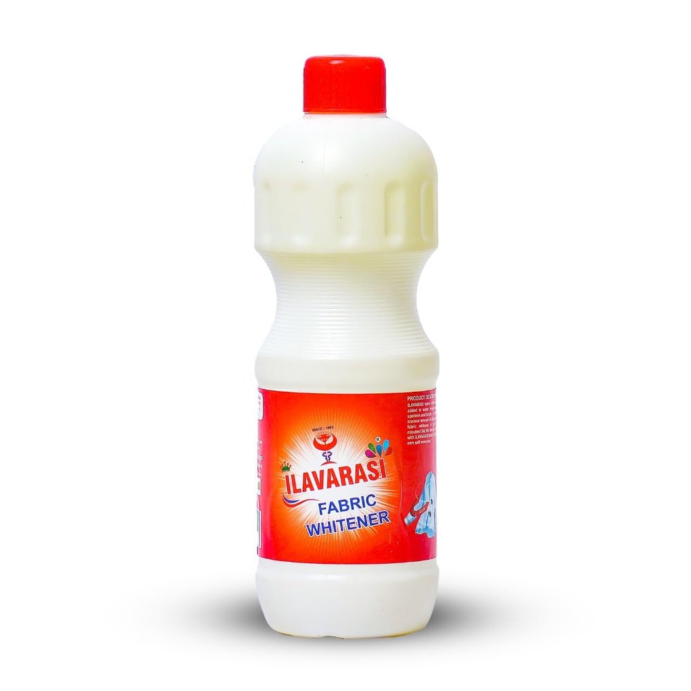 Ilavarasi Fabric Whitener-500Ml Instant Brightness for White Clothes | Stain Removal Liquid for Cotton & Linen | Keeps Whites Brighter and Fresher